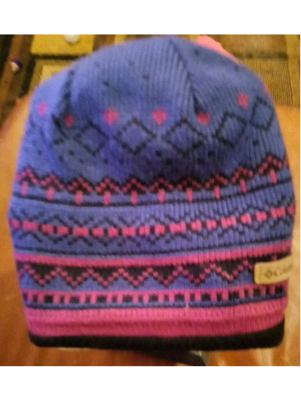 Columbia omni heat hat Beanie Ski Snow Cap Children's Blue Pink Grey
